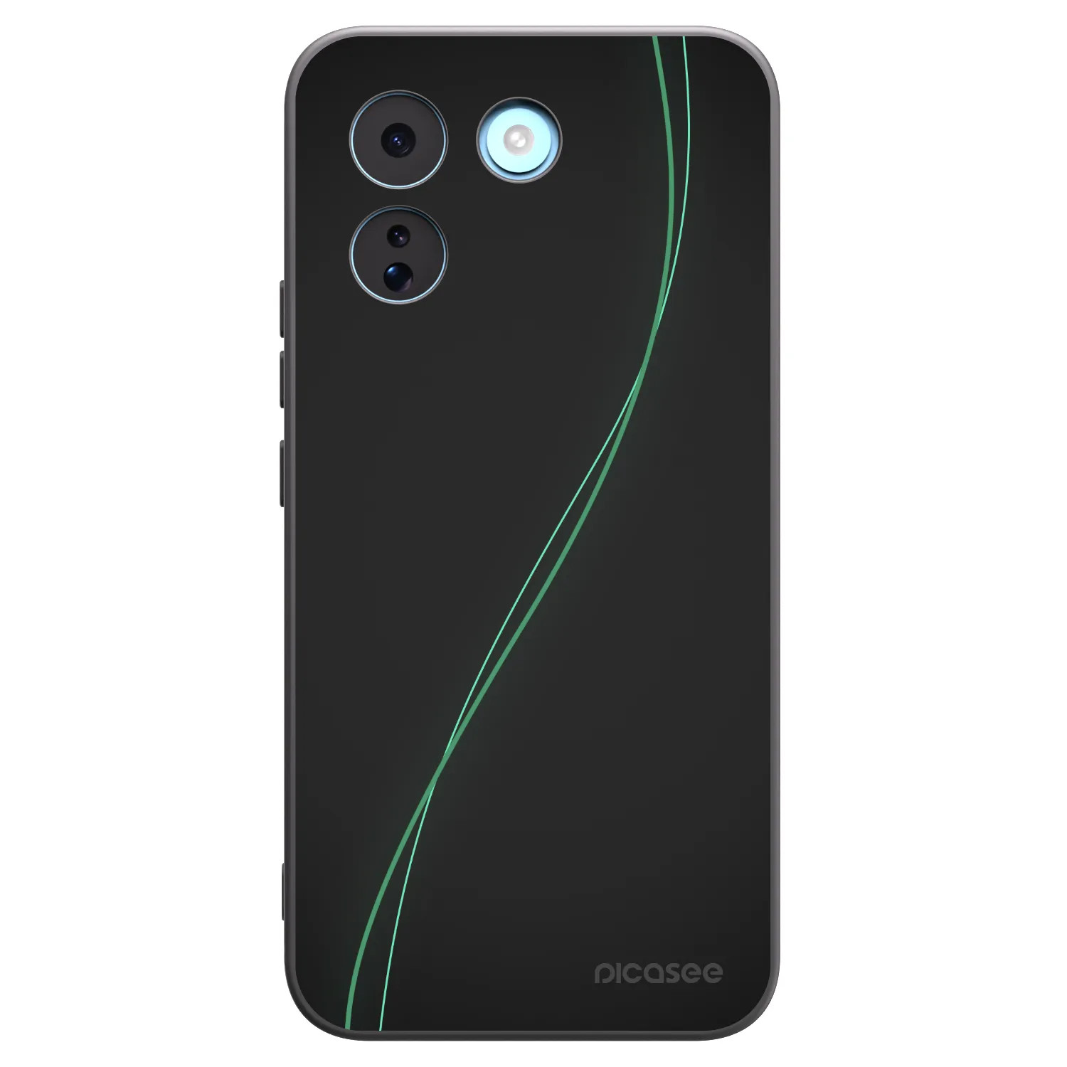 Picasee silikonowe czarne etui na Xiaomi Redmi Note 17 Pro MAX 5G - Be Different