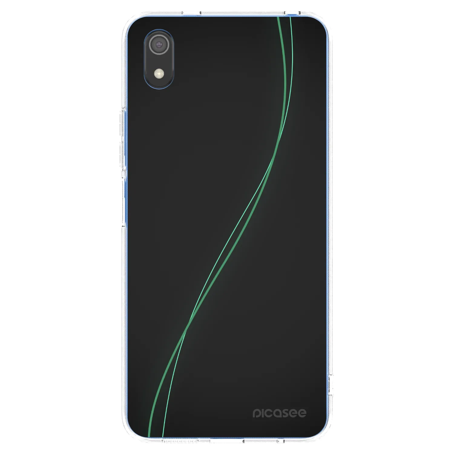Picasee silikonowe przeźroczyste etui na Xiaomi Redmi 7A - Be Different