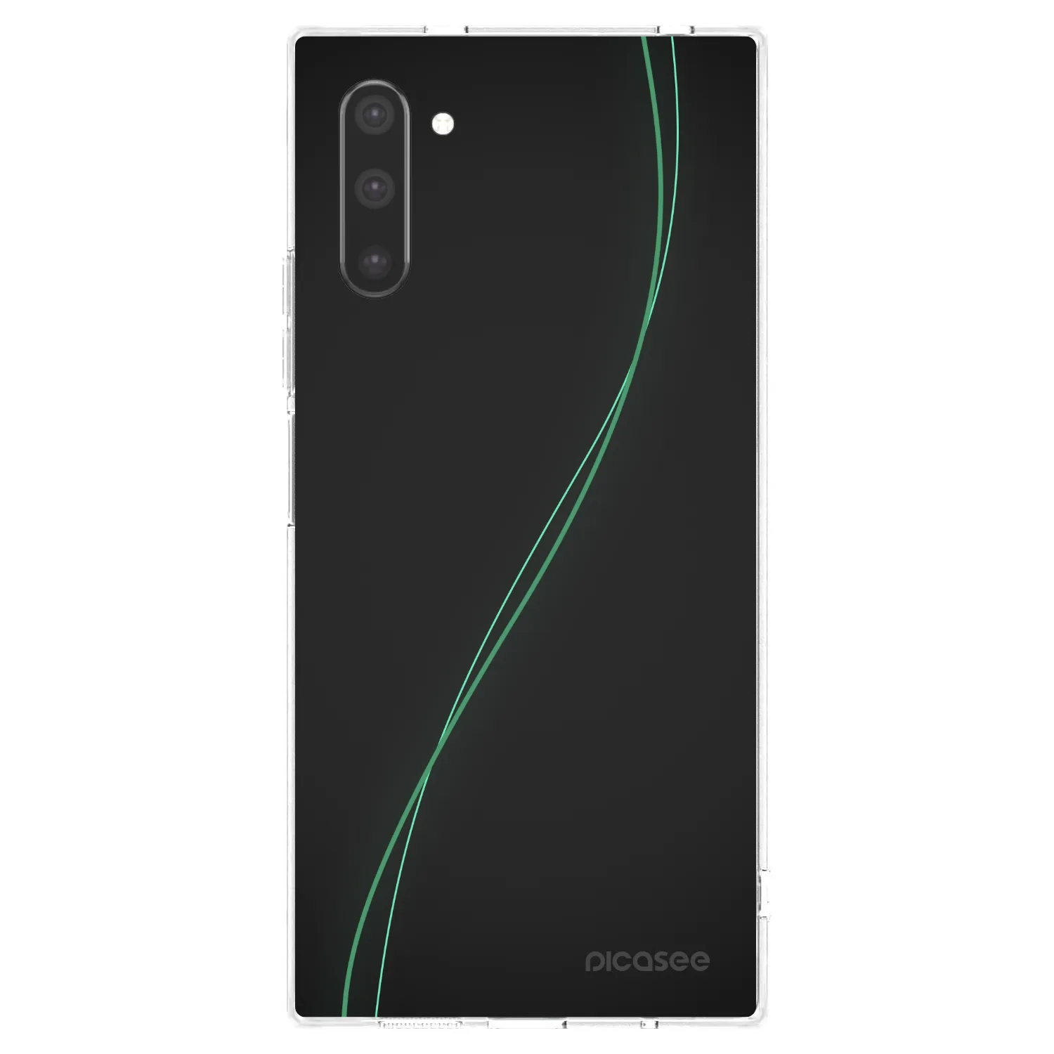 Picasee silikonowe przeźroczyste etui na Samsung Galaxy Note 10 N970F - Be Different