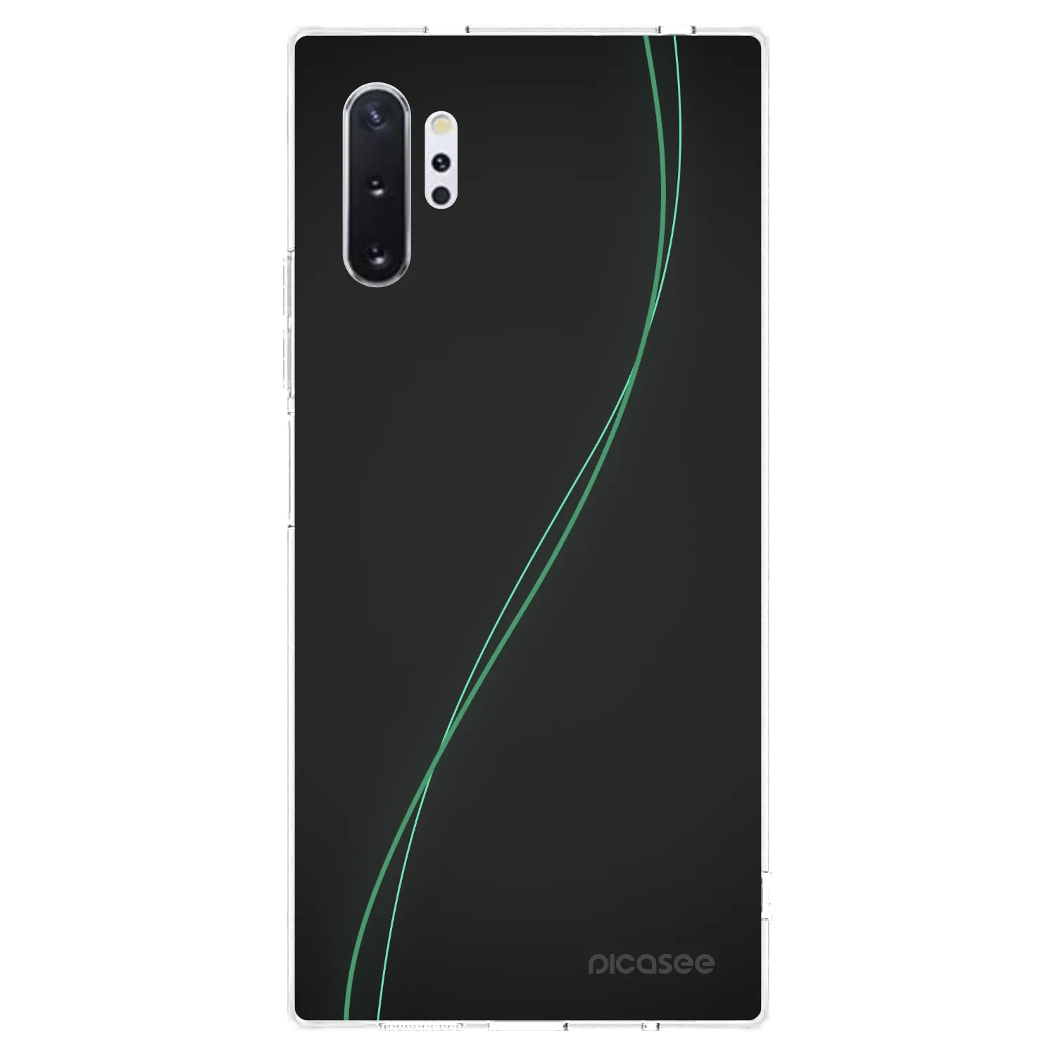 Picasee silikonowe przeźroczyste etui na Samsung Galaxy Note 10+ N975F - Be Different