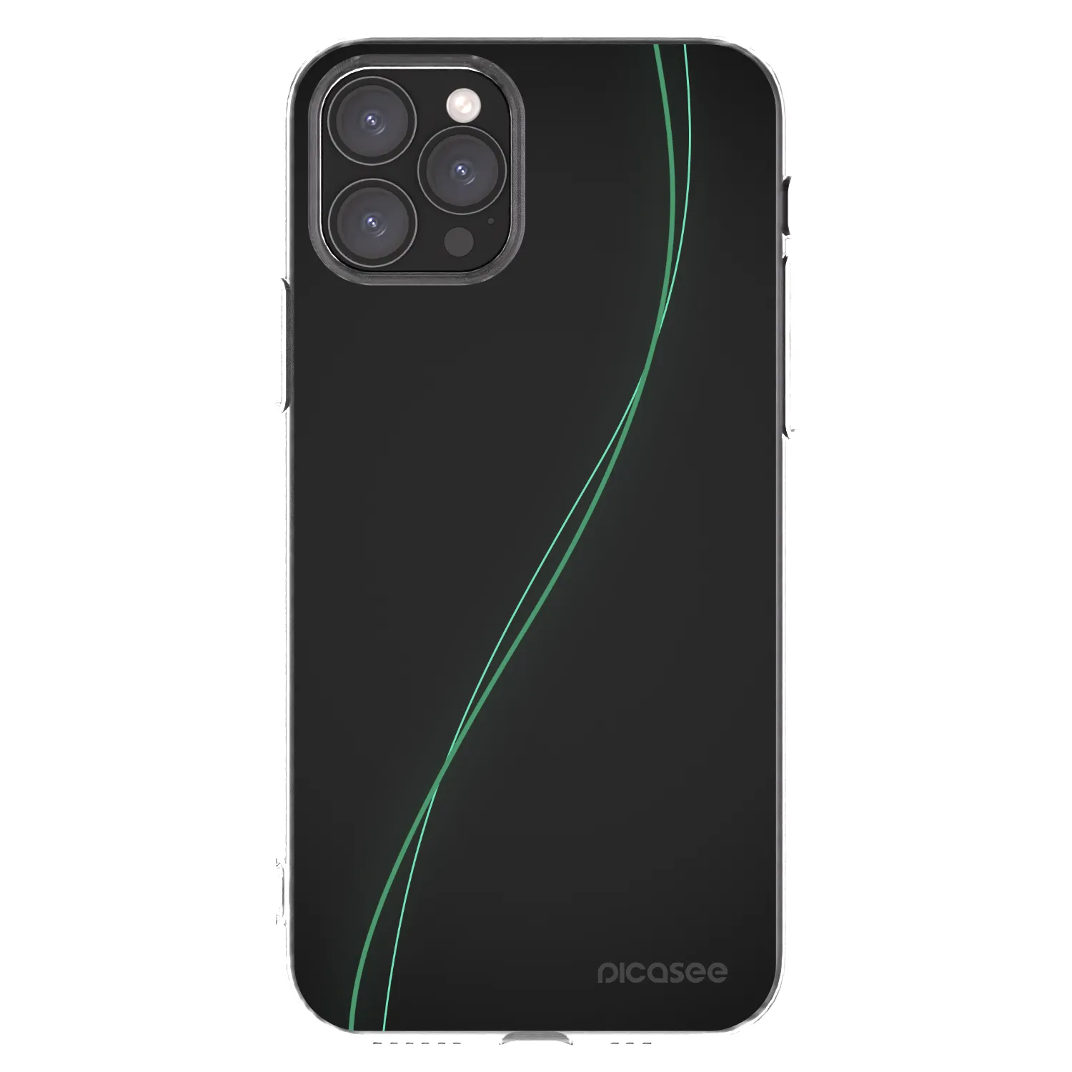 Picasee silikonowe przeźroczyste etui na Apple iPhone 11 Pro - Be Different