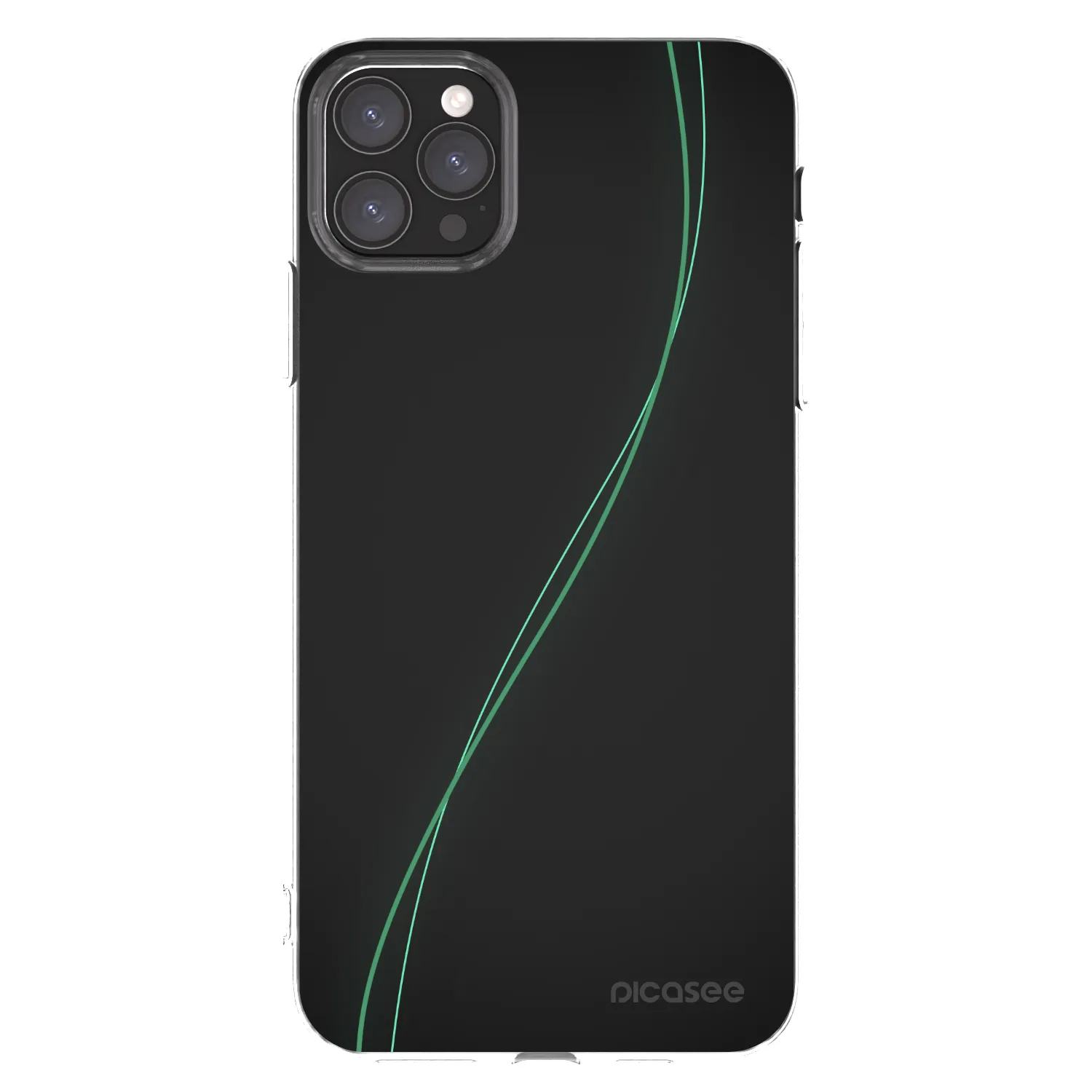Picasee silikonowe przeźroczyste etui na Apple iPhone 11 Pro Max - Be Different