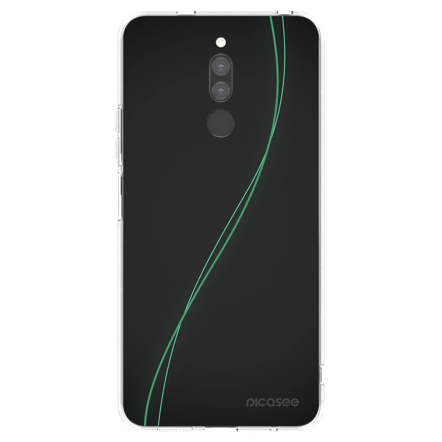 Picasee silikonowe przeźroczyste etui na Xiaomi Redmi 8 - Be Different
