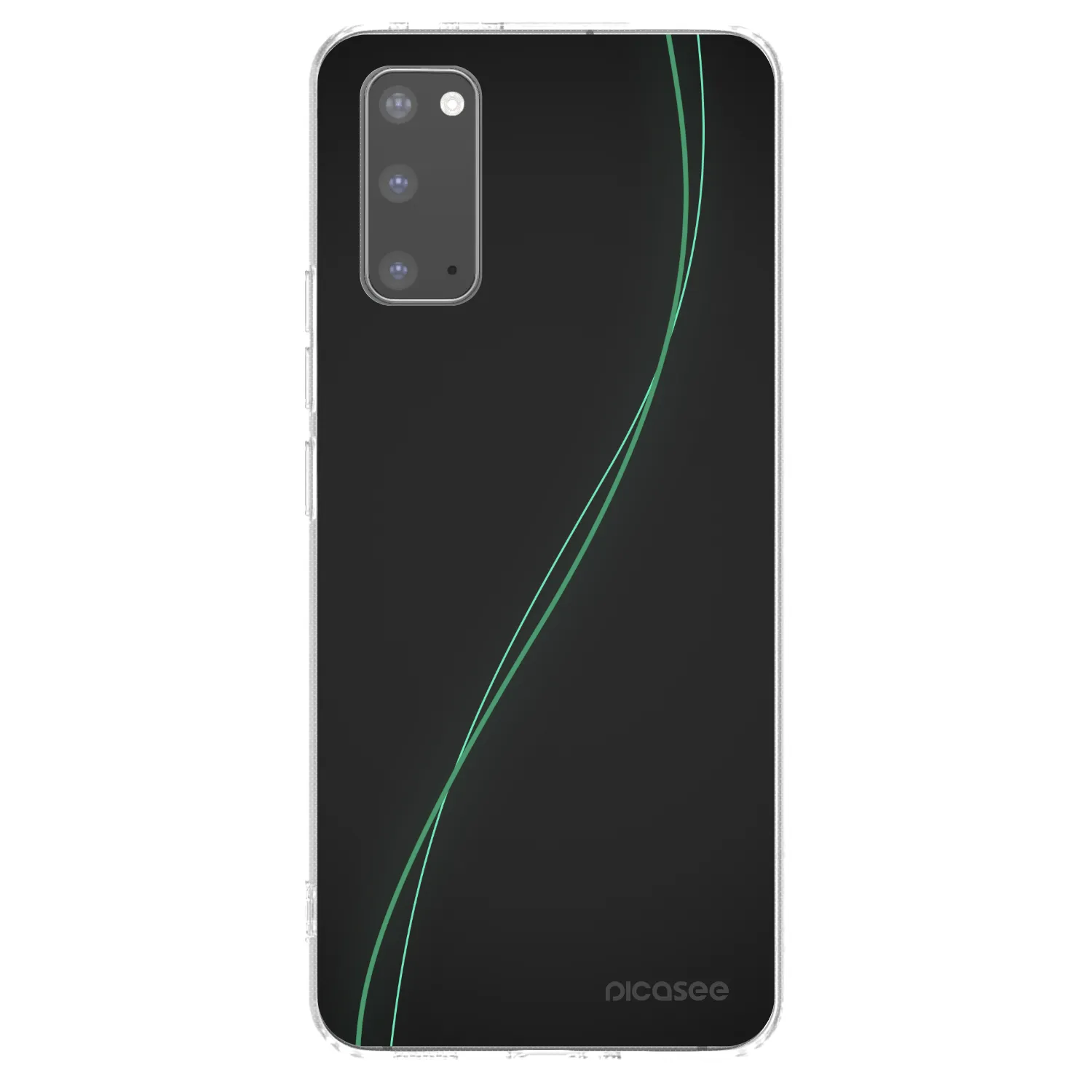 Picasee silikonowe przeźroczyste etui na Samsung Galaxy S20 G980F - Be Different