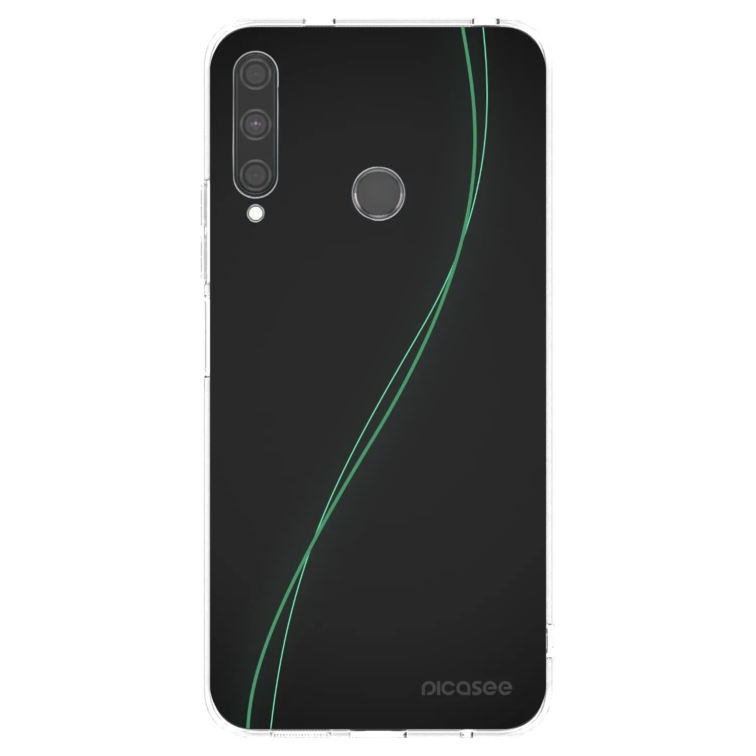 Picasee silikonowe przeźroczyste etui na Huawei P40 Lite E - Be Different