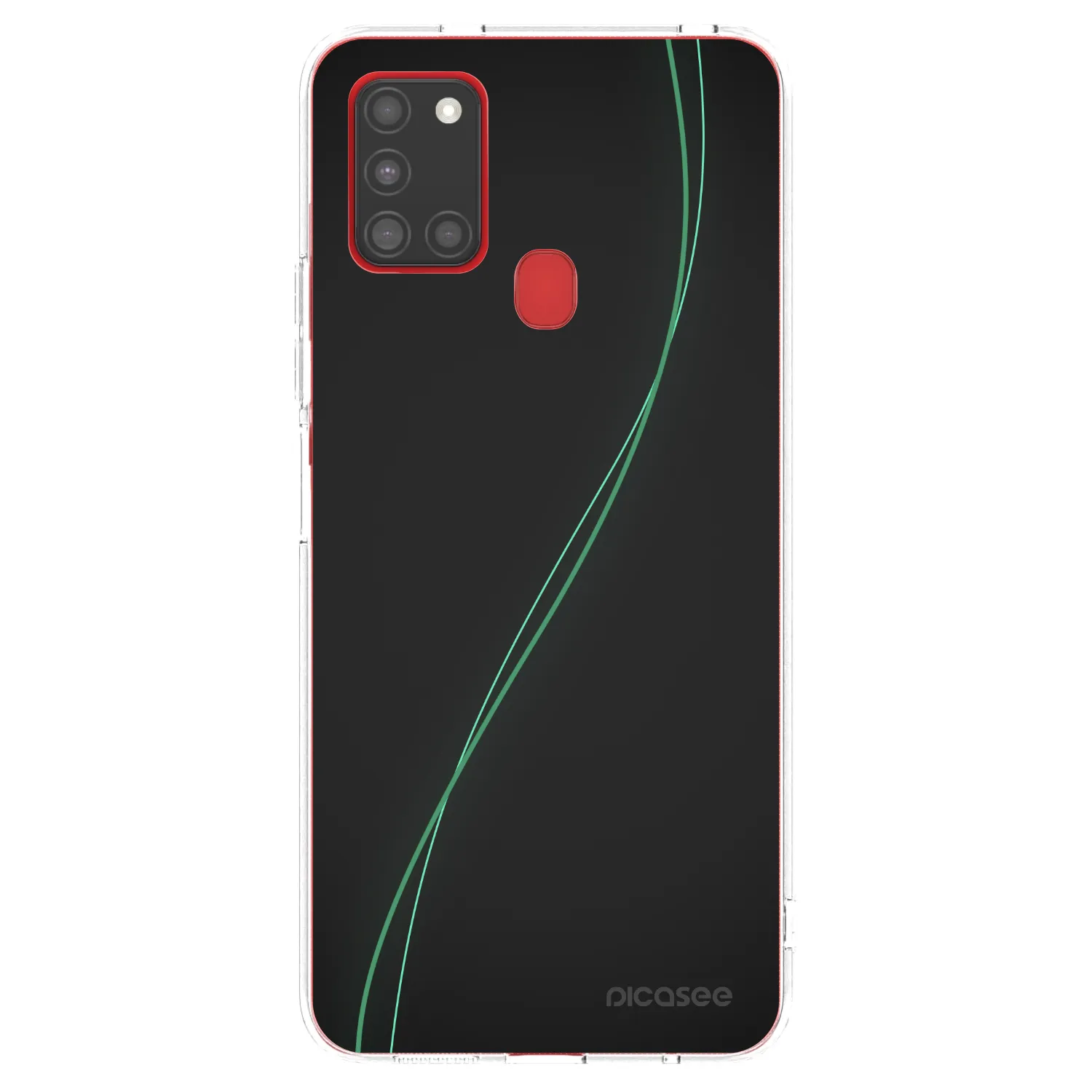 Picasee silikonowe przeźroczyste etui na Samsung Galaxy A21s - Be Different