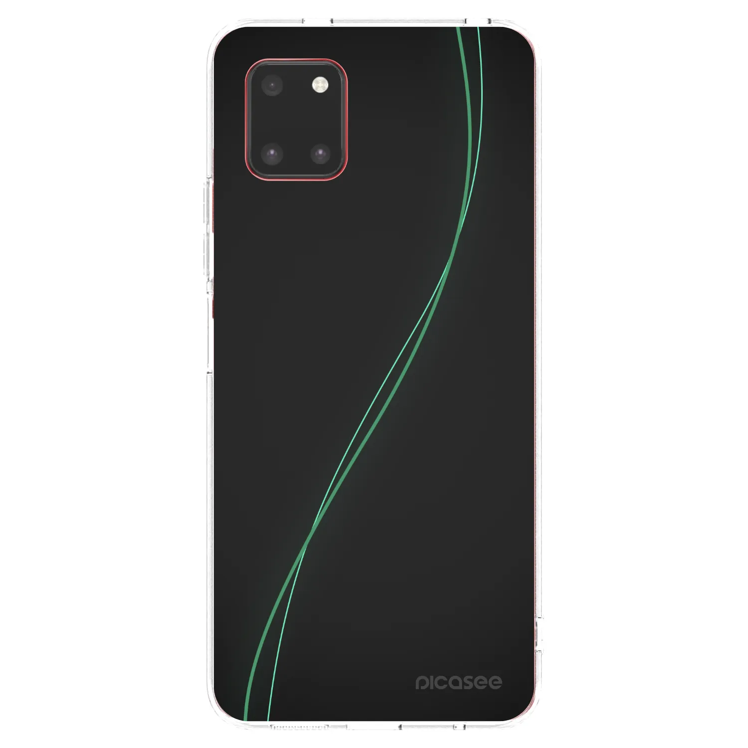 Picasee silikonowe przeźroczyste etui na Samsung Galaxy Note 10 Lite N770F - Be Different