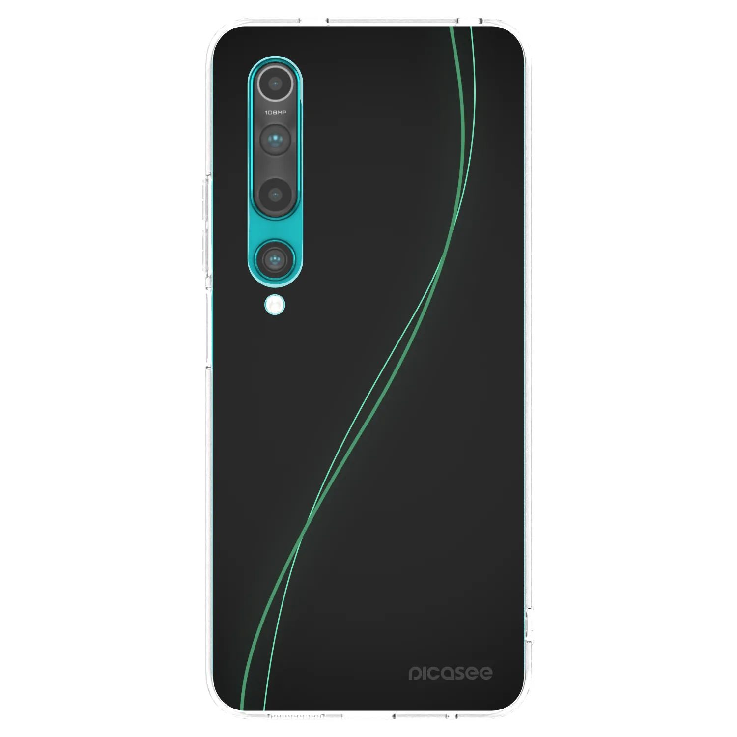 Picasee silikonowe przeźroczyste etui na Xiaomi Mi 10 - Be Different