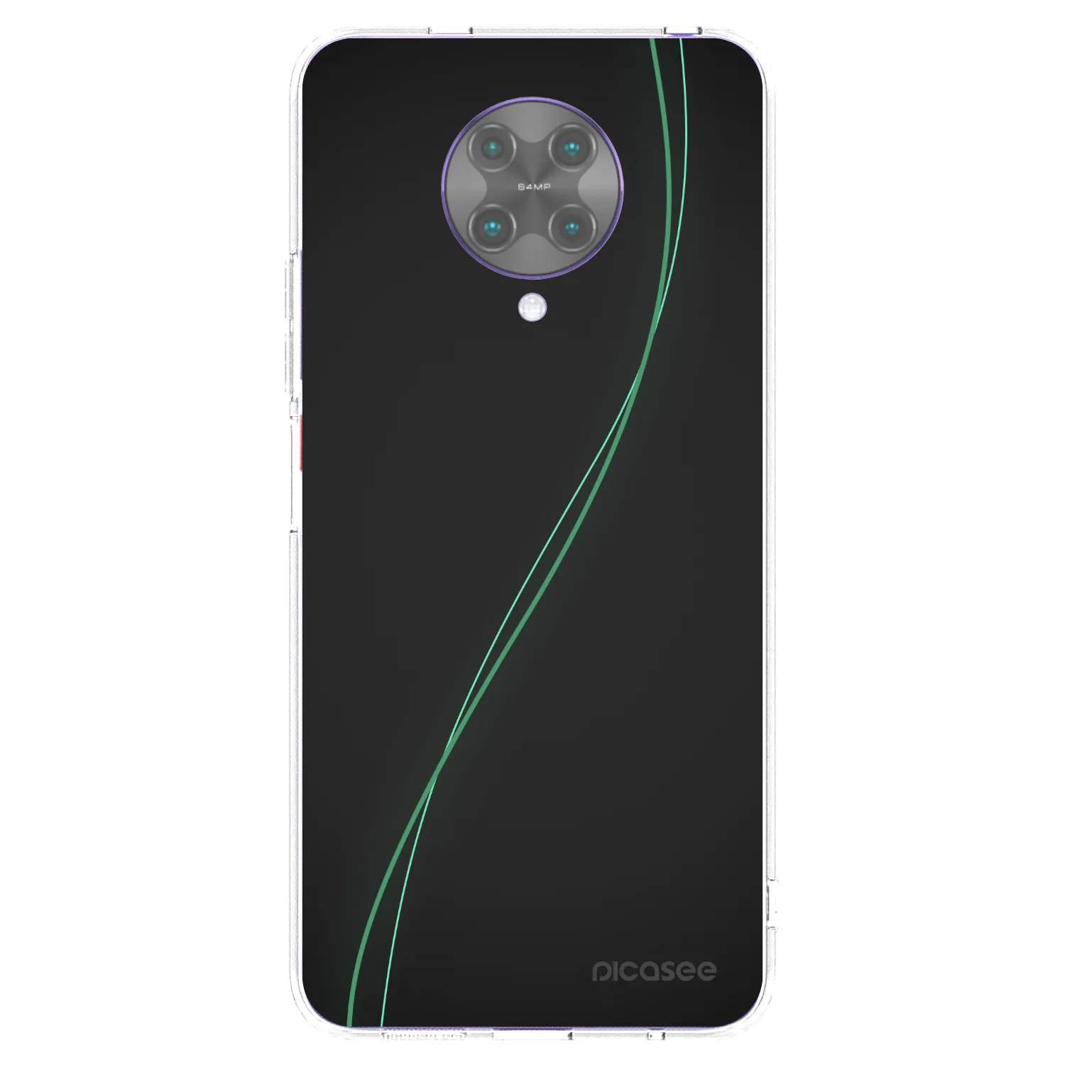 Picasee silikonowe przeźroczyste etui na Xiaomi Poco F2 Pro - Be Different