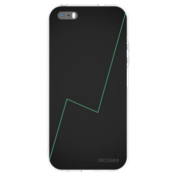 Picasee silikonowe przeźroczyste etui na Apple iPhone 5/5S/SE - Consistency
