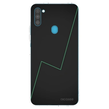 Picasee silikonowe przeźroczyste etui na Samsung Galaxy M11 - Consistency