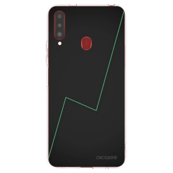 Picasee silikonowe przeźroczyste etui na Samsung Galaxy A20s - Consistency