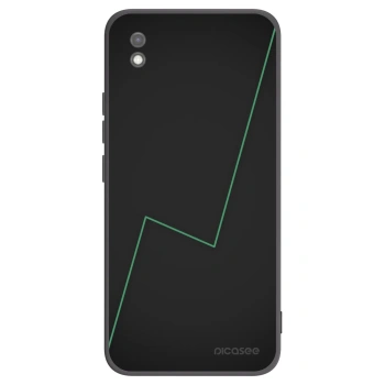 Picasee silikonowe czarne etui na Xiaomi Redmi 9AT - Consistency