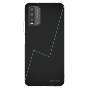 Picasee silikonowe czarne etui na Xiaomi Redmi 9T - Consistency