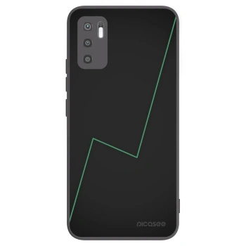 Picasee silikonowe czarne etui na Xiaomi Redmi Note 10 5G - Consistency