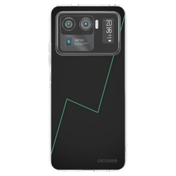 Picasee silikonowe przeźroczyste etui na Xiaomi Mi 11 Ultra - Consistency