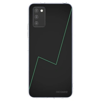 Picasee silikonowe przeźroczyste etui na Samsung Galaxy A02s A025G - Consistency
