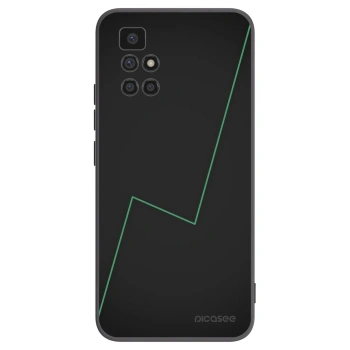Picasee silikonowe czarne etui na Xiaomi Redmi 10 - Consistency