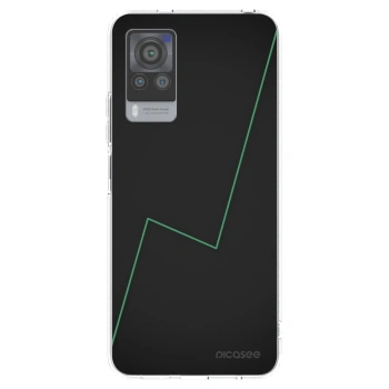 Picasee silikonowe przeźroczyste etui na Vivo X60 Pro 5G - Consistency