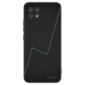 Picasee silikonowe czarne etui na Realme 8i - Consistency