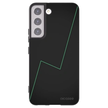 Picasee silikonowe czarne etui na Samsung Galaxy S22 5G - Consistency
