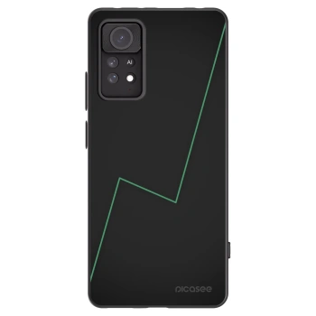 Picasee silikonowe czarne etui na Xiaomi Redmi Note 11 Pro 5G - Consistency