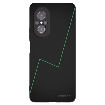 Picasee silikonowe czarne etui na Huawei Nova 9 SE - Consistency