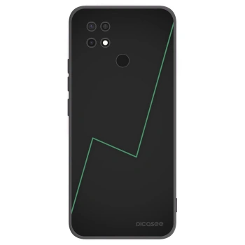 Picasee silikonowe czarne etui na Xiaomi Redmi 10C - Consistency