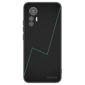 Picasee silikonowe czarne etui na Xiaomi 12 Lite - Consistency