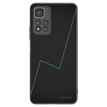 Picasee silikonowe czarne etui na Xiaomi Redmi Note 11 Pro+ 5G - Consistency