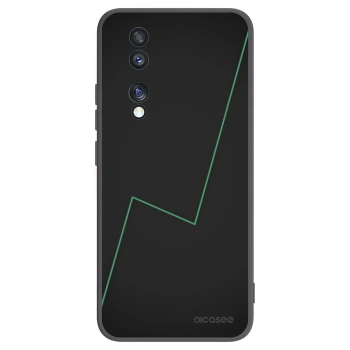 Picasee silikonowe czarne etui na Honor 70 - Consistency