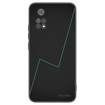 Picasee silikonowe czarne etui na Xiaomi Poco M4 Pro - Consistency