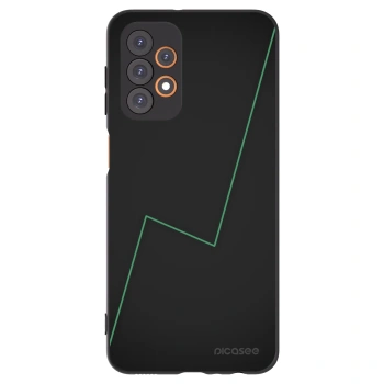 Picasee silikonowe czarne etui na Samsung Galaxy A23 A235F 4G - Consistency
