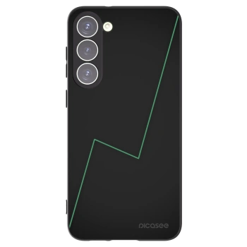 Picasee silikonowe czarne etui na Samsung Galaxy S23+ 5G - Consistency