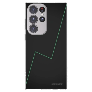 Picasee silikonowe przeźroczyste etui na Samsung Galaxy S23 Ultra 5G - Consistency