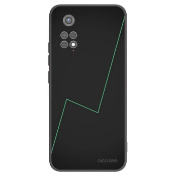 Picasee silikonowe czarne etui na Xiaomi Redmi Note 11S 5G - Consistency