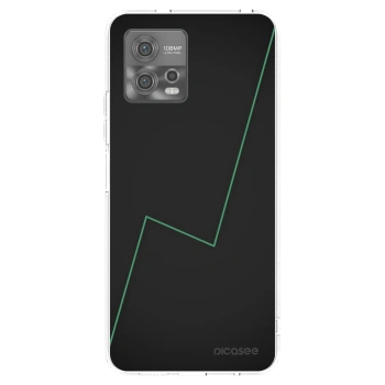 Picasee silikonowe przeźroczyste etui na Motorola Moto G72 - Consistency