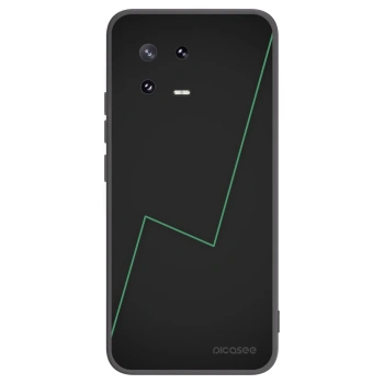 Picasee silikonowe czarne etui na Xiaomi 13 Pro - Consistency