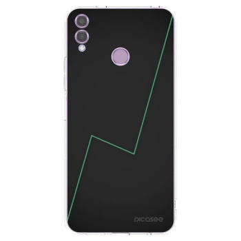 Picasee silikonowe przeźroczyste etui na Honor 8X - Consistency