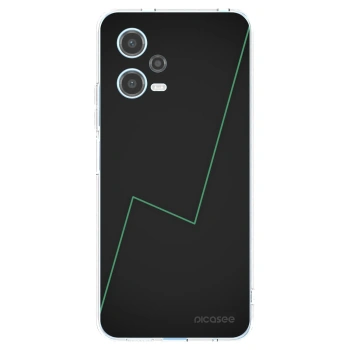 Picasee silikonowe przeźroczyste etui na Xiaomi Redmi Note 12 5G - Consistency