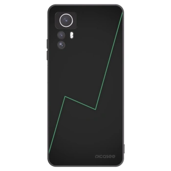 Picasee silikonowe czarne etui na Xiaomi Redmi Note 12S - Consistency
