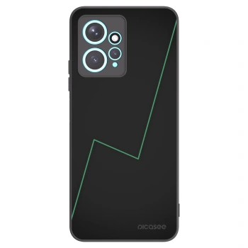 Picasee silikonowe czarne etui na Xiaomi Redmi Note 12 4G - Consistency