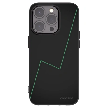 Picasee silikonowe czarne etui na Apple iPhone 15 Pro - Consistency