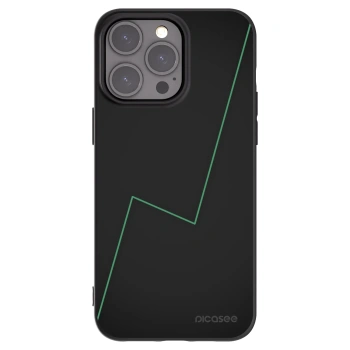 Picasee silikonowe czarne etui na Apple iPhone 15 Pro Max - Consistency