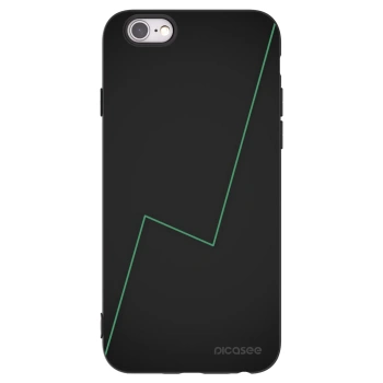 Picasee silikonowe czarne etui na Apple iPhone 6/6S - Consistency