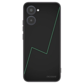 Picasee silikonowe czarne etui na Realme 10 4G - Consistency