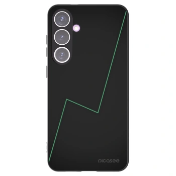 Picasee silikonowe czarne etui na Samsung Galaxy S24+ S926B 5G - Consistency