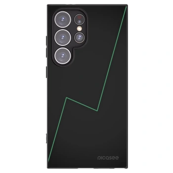 Picasee silikonowe czarne etui na Samsung Galaxy S24 Ultra S928B 5G - Consistency
