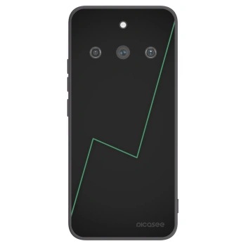 Picasee silikonowe czarne etui na Realme 11 Pro+ - Consistency