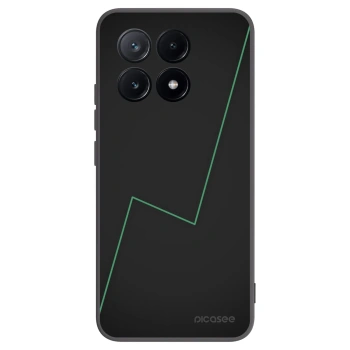 Picasee silikonowe czarne etui na Xiaomi Poco X6 Pro - Consistency